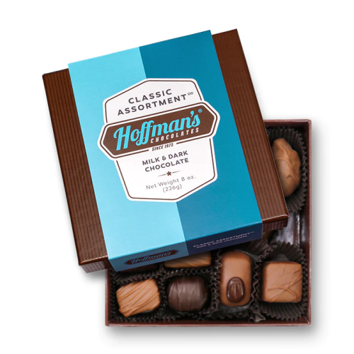 Hoffmans Classic Milk and Dark Chocolate -  8 Oz 
